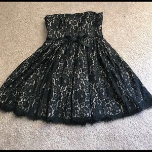 Little Black Lace Dress